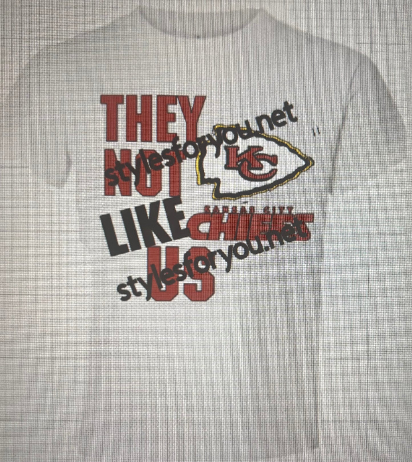 Kansas City Chiefs short sleeve T-shirt