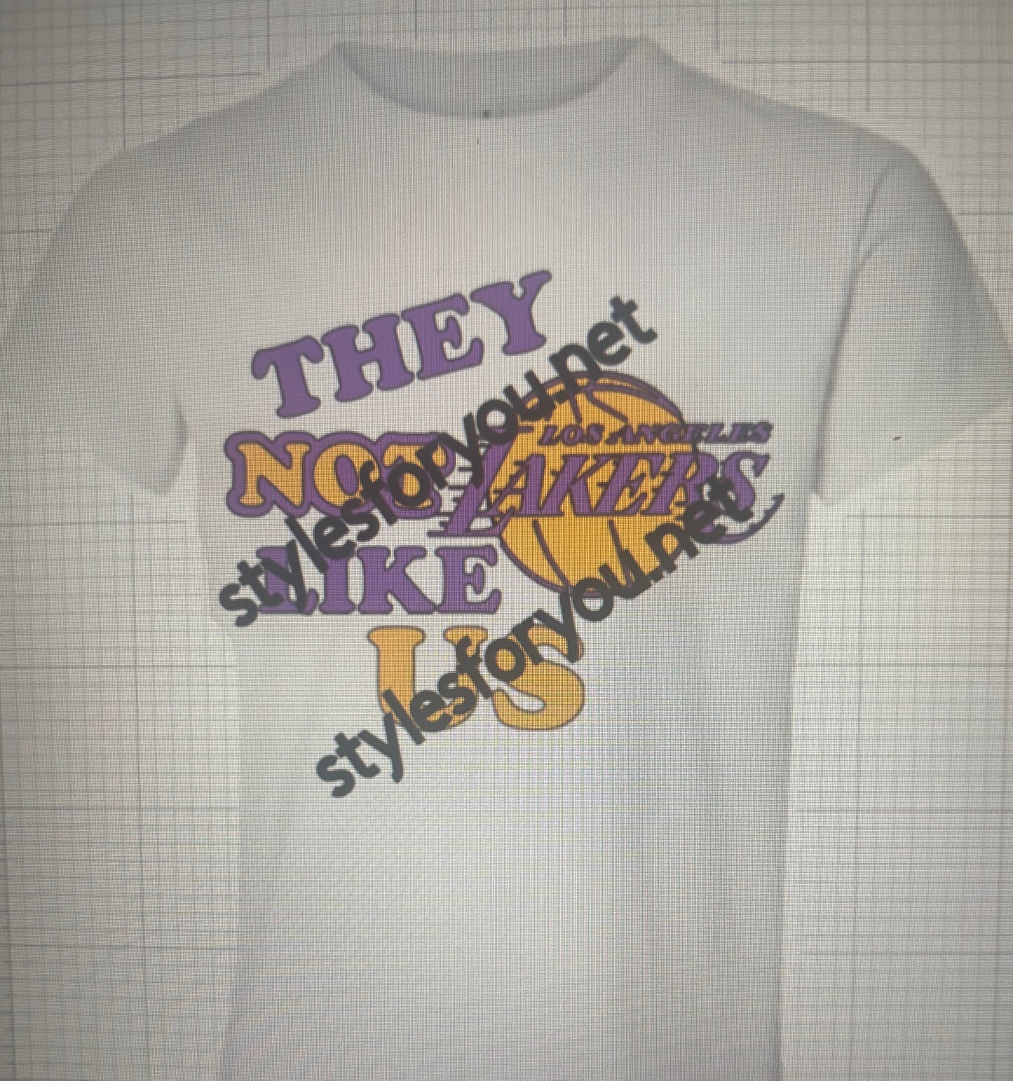 Los Angeles Lakers short sleeve T-shirt