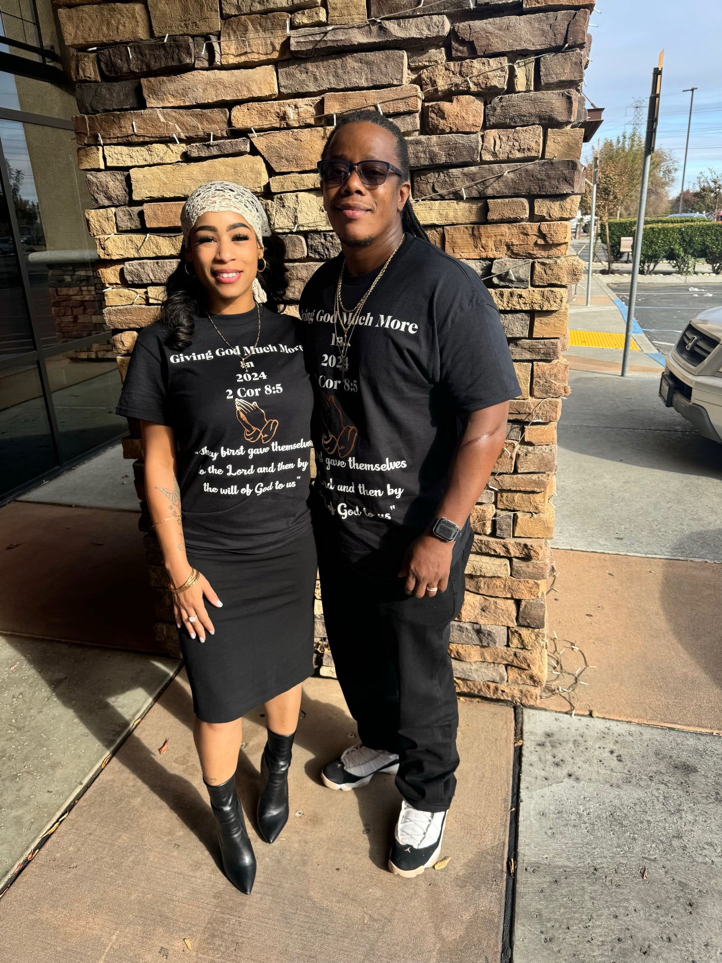 Giving God Much More short sleeve T-shirt