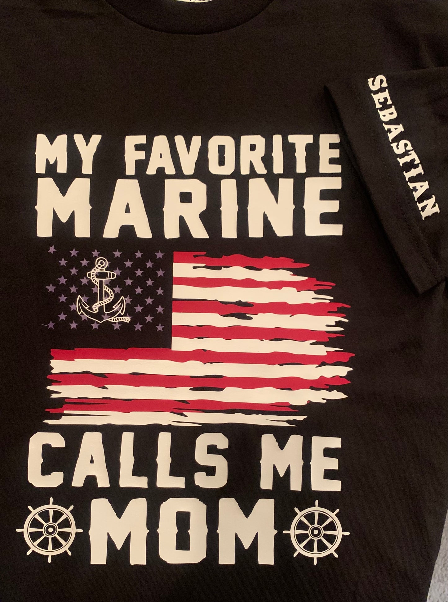 Short sleeve T-shirt Marine
